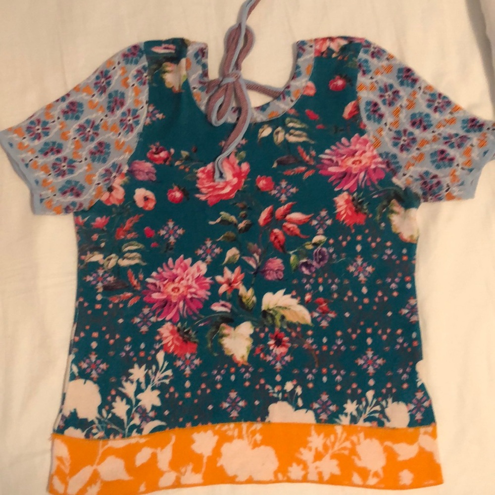 Maeve small short-sleeved sweater